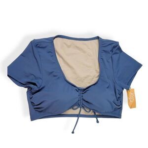 Kona Sol Swimsuit Top Large 12-14